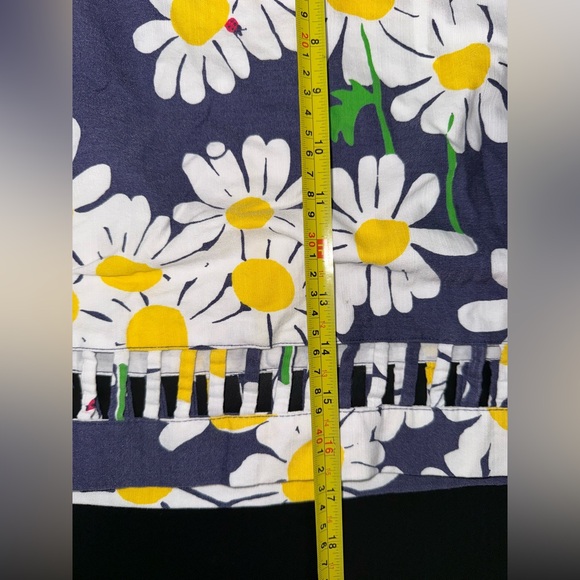 Lilly Pulitzer VTG Dailey floral skirt with lady bugs sz 4 GUC - Picture 8 of 8